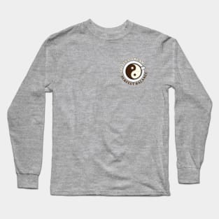 Yin Yang Coffee and Cream Long Sleeve T-Shirt